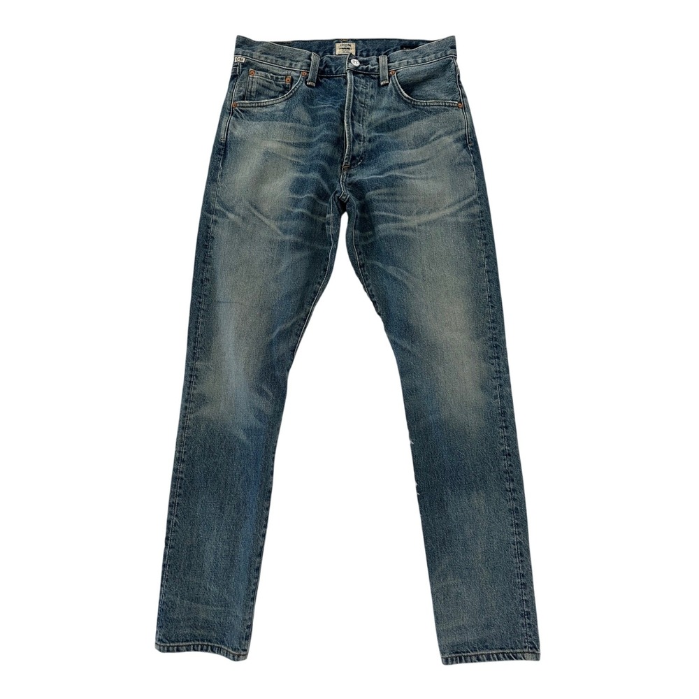Citizens of Humanity Rowan Relaxed Slim Jeans Size‎ 30 Distressed Wash Denim